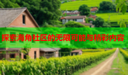 探索海角社区的无限可能与精彩内容